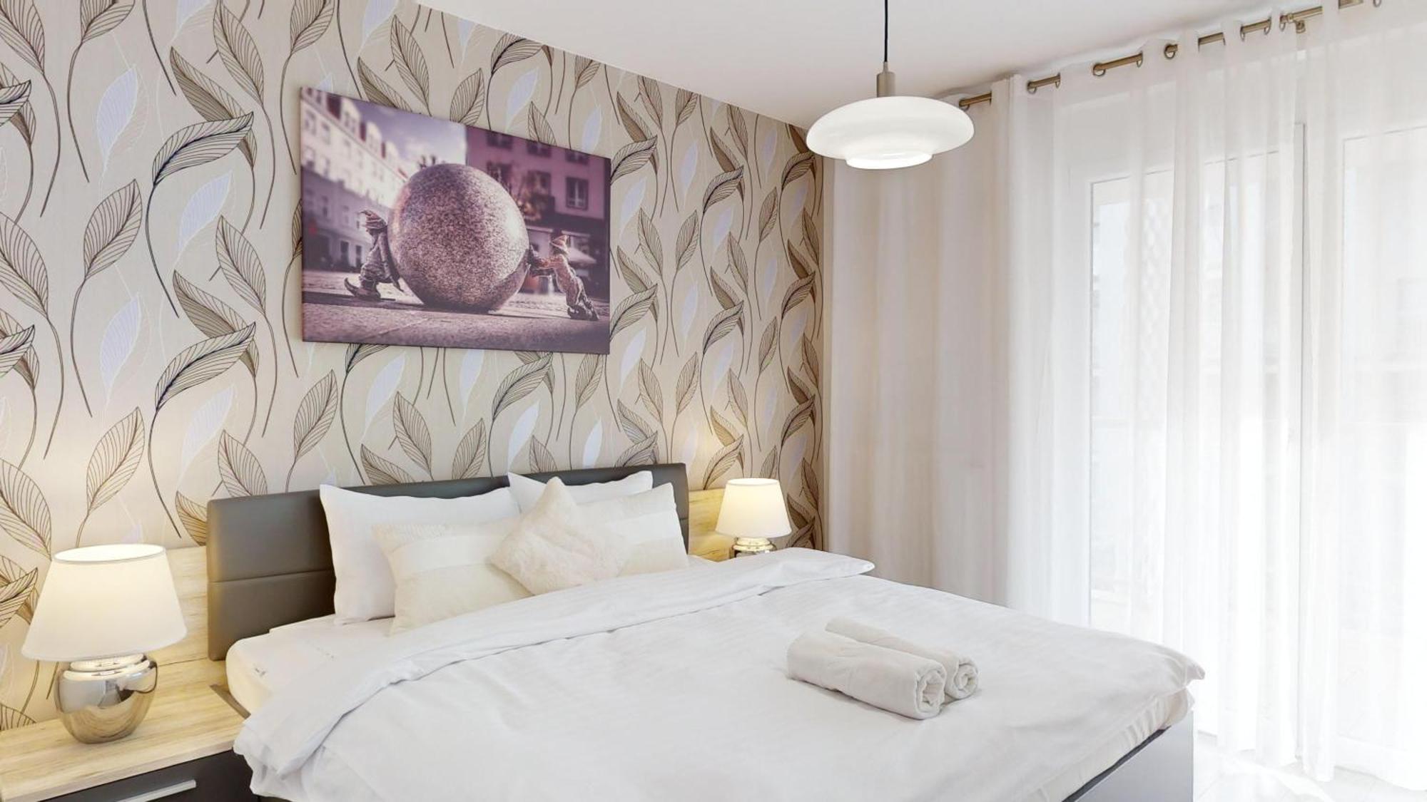 Family House By The River Odra -Panoramic Terrace - 3Room Apartment With 2 Separate Bedrooms And 2 Balconies By Wroapart-Pl- Perfect For Family & Business Stays Wrocław Buitenkant foto